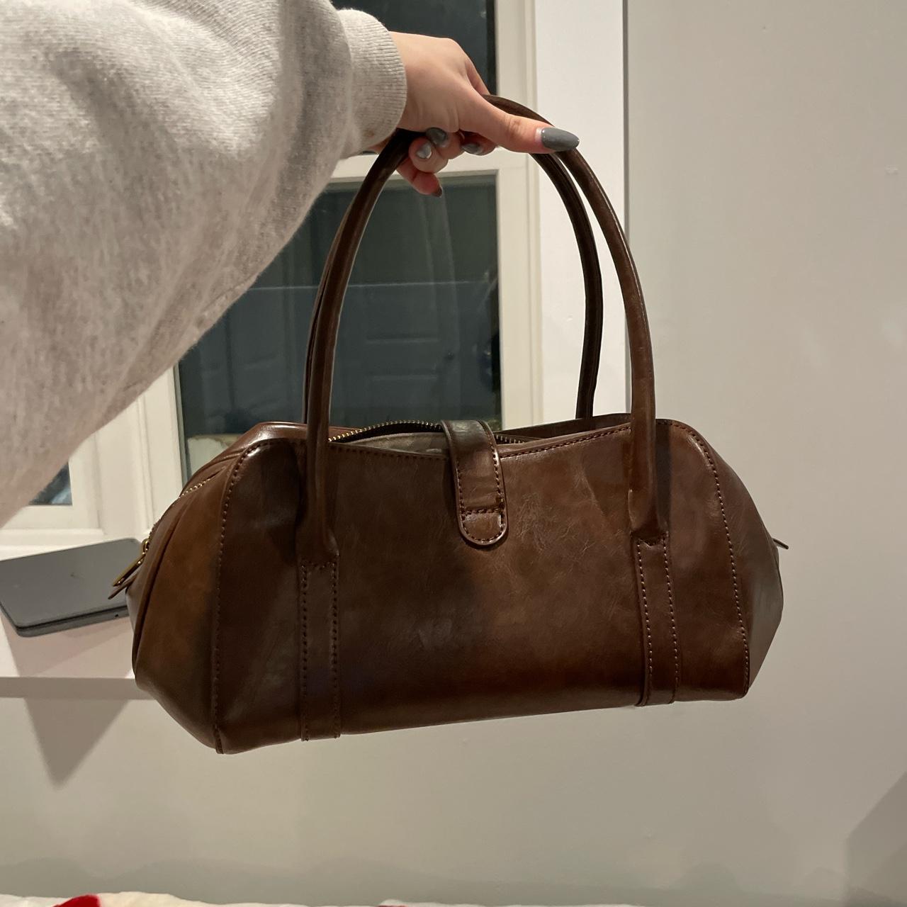 Brandy Melville brown bag birkin brandymelville Depop