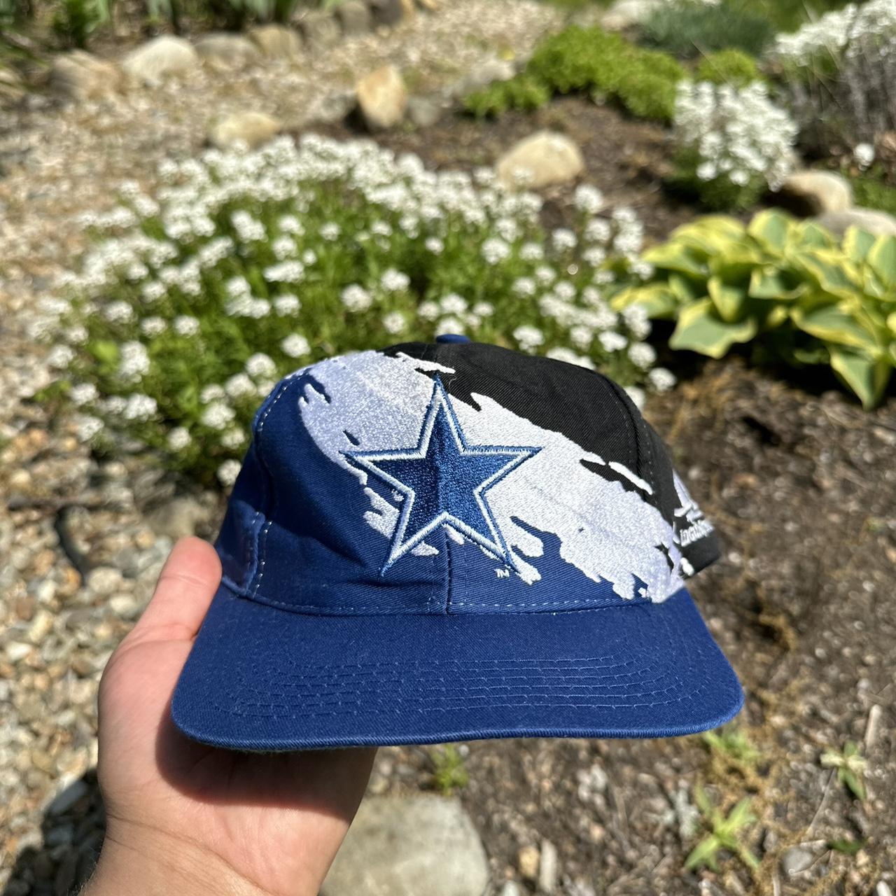 Vintage Dallas Cowboys Hat Splash Logo Athletic Snapback