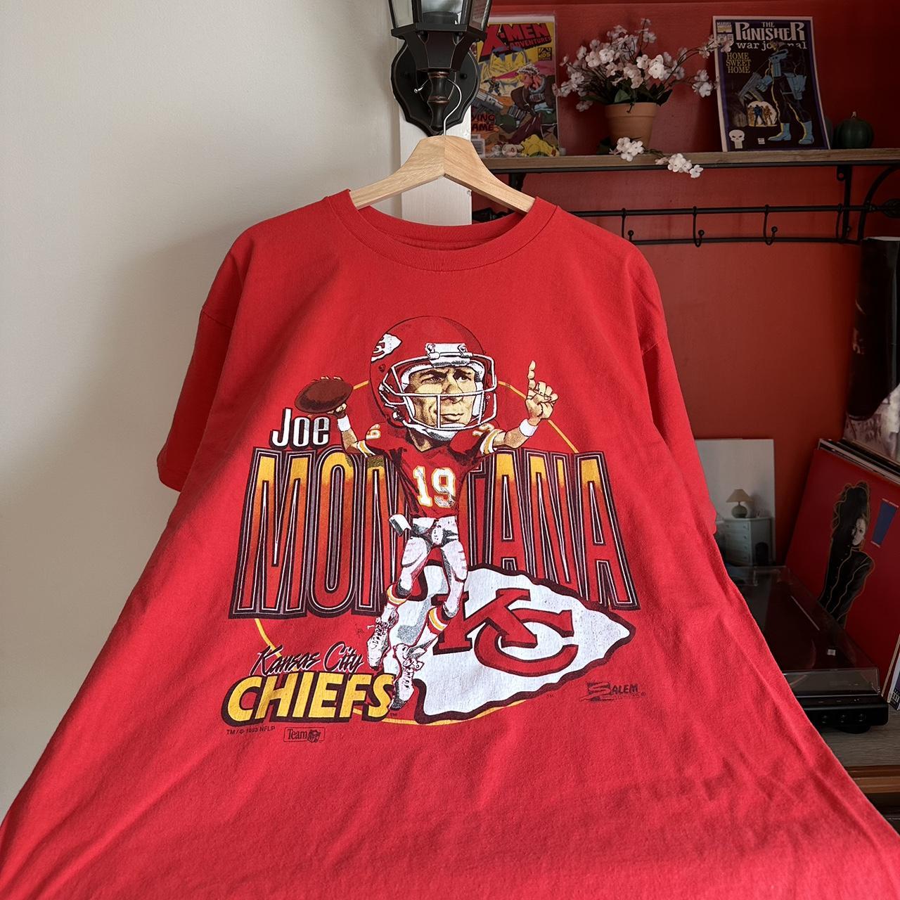 Vintage NFL (Salem) - Kansas City 'Chiefs, Joe Montana' T-Shirt