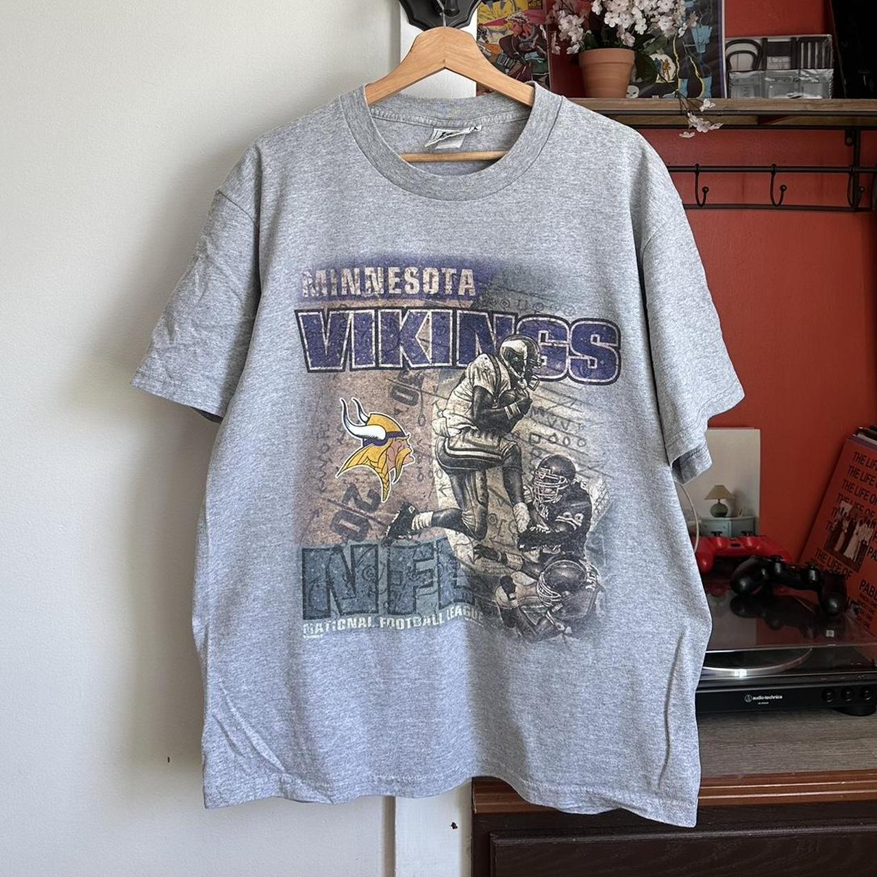 Vintage Lee Button Up Minnesota Vikings Shirt No - Depop