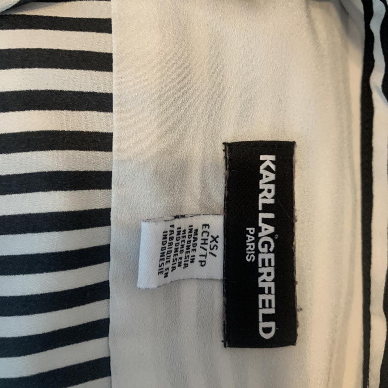 Karl Lagerfeld Women's Blouse | Depop