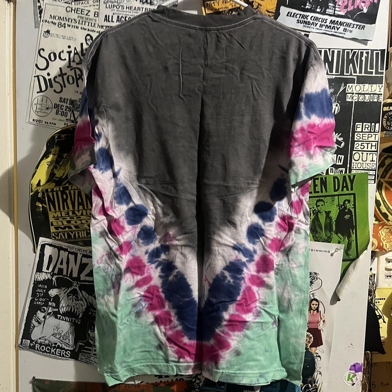 jimi hendrix tie dye t shirt