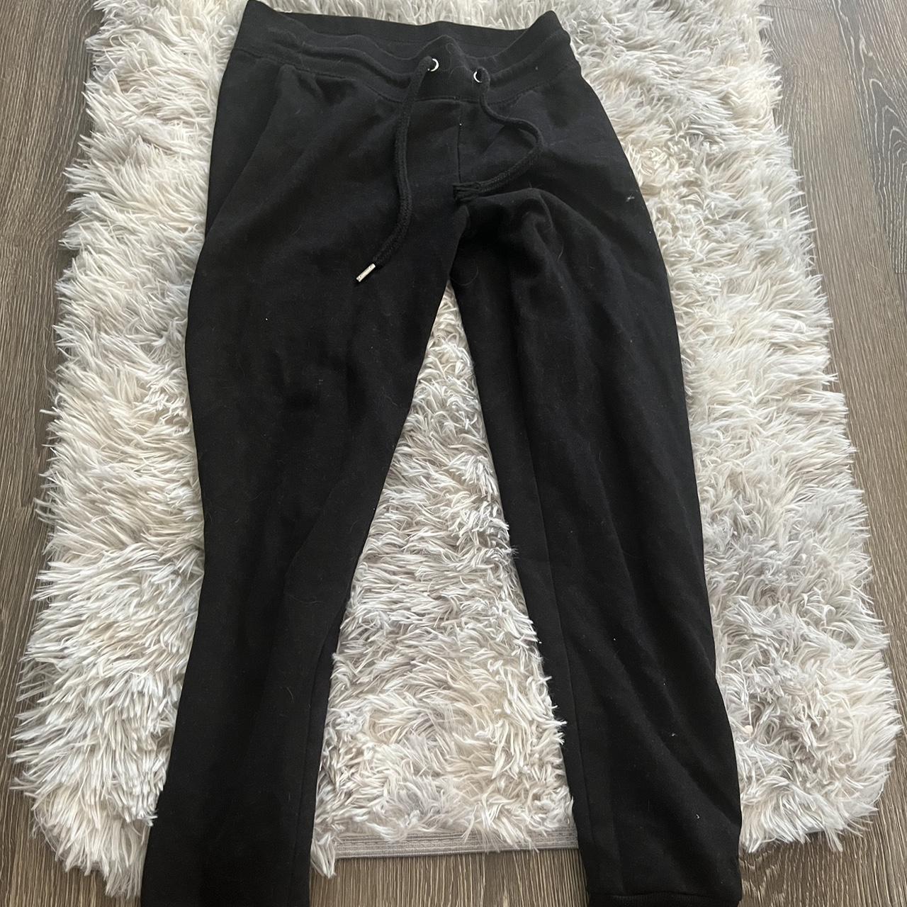 Primark black jogger sweatpants - Depop