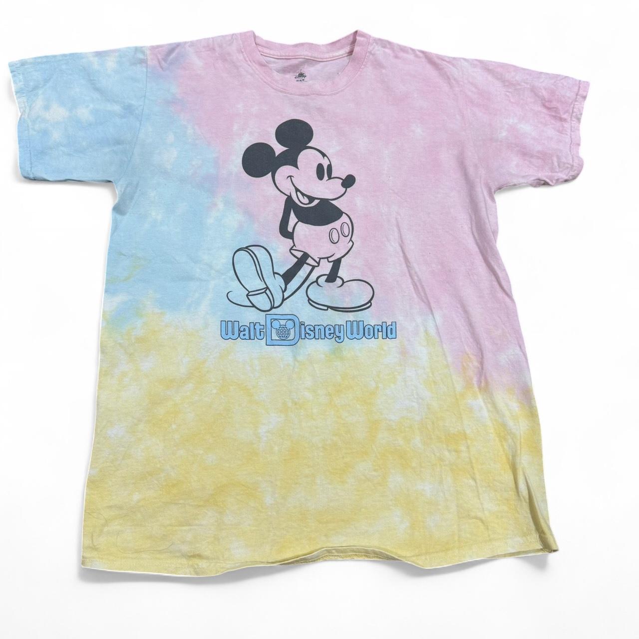womens tie dye disney shirt