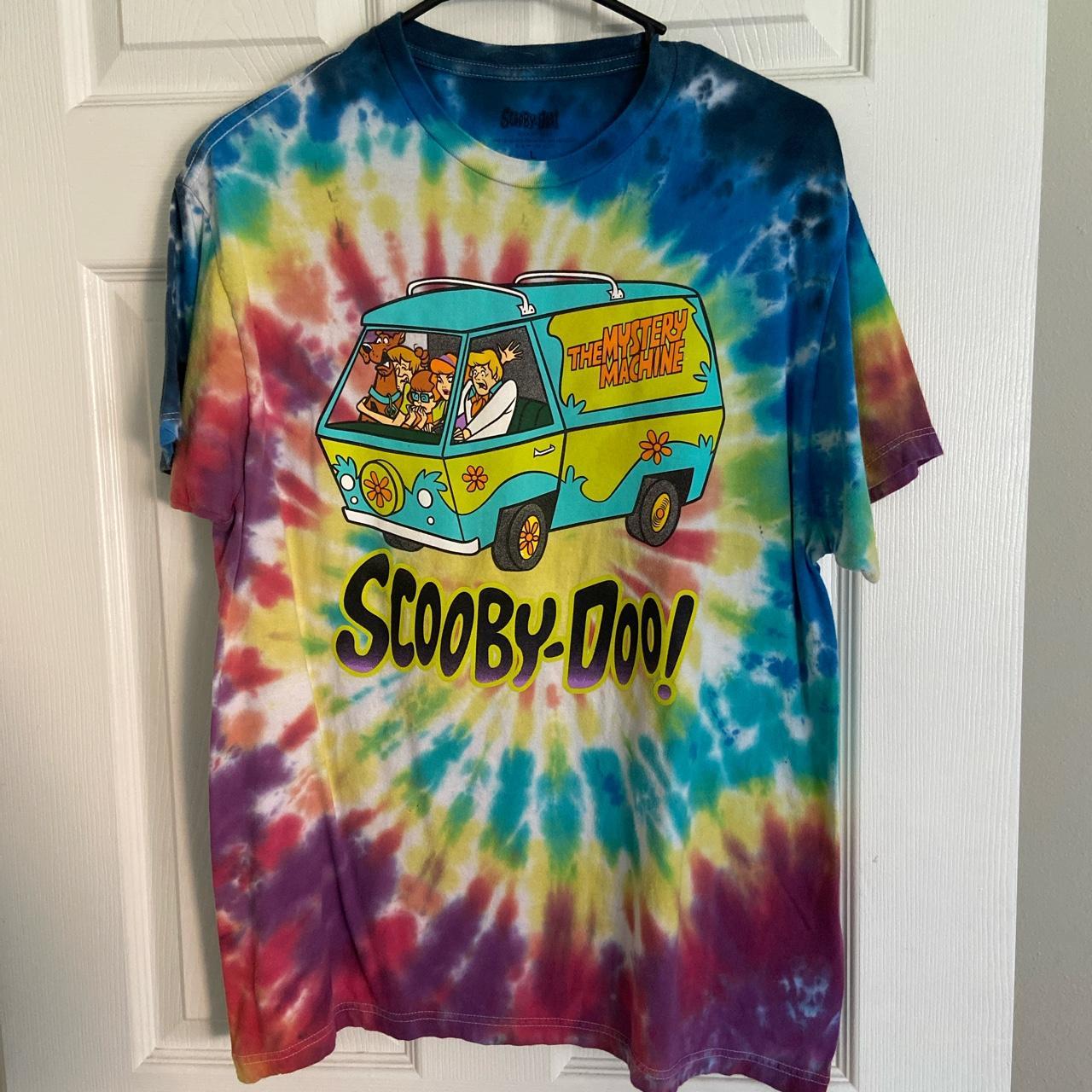 scooby doo tie dye shirt cracker barrel