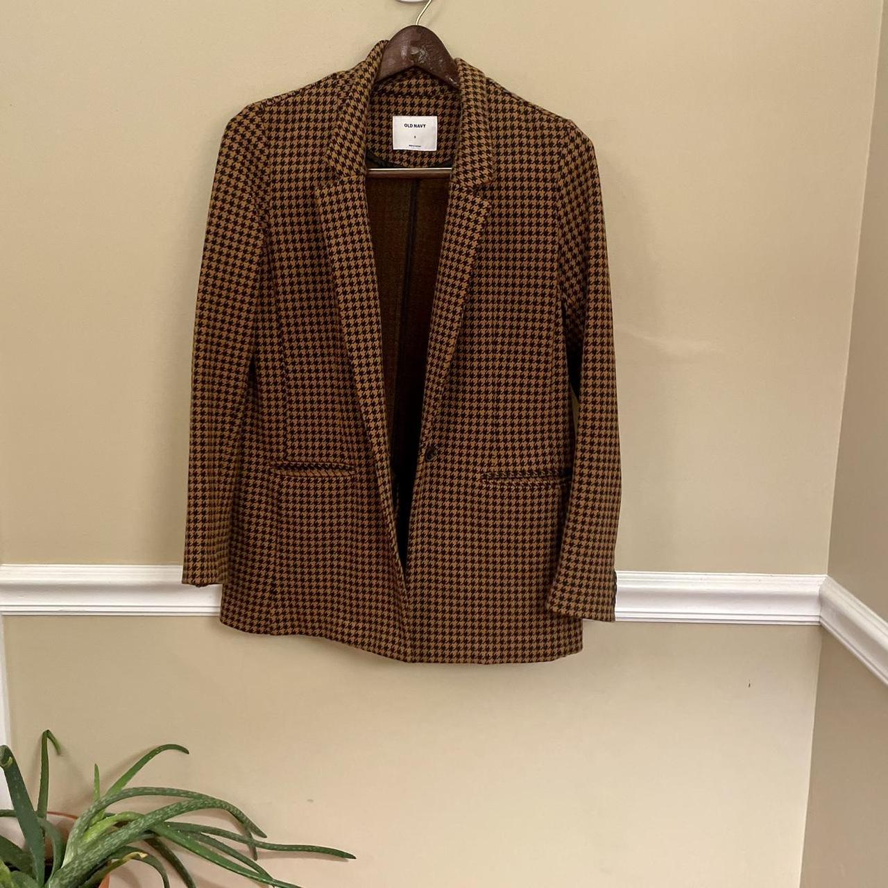 Old navy shop houndstooth jacket