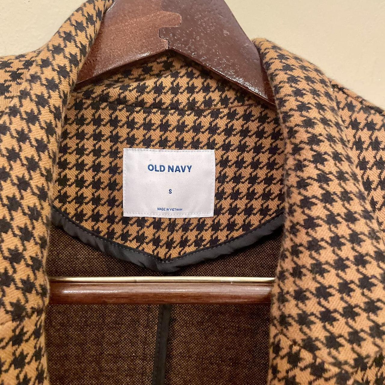 Old navy hot sale houndstooth jacket