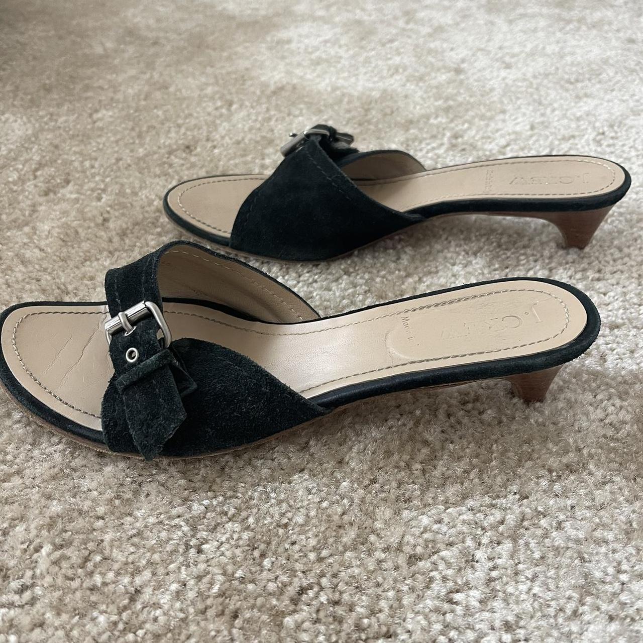 J.Crew Women's Black Courts Depop
