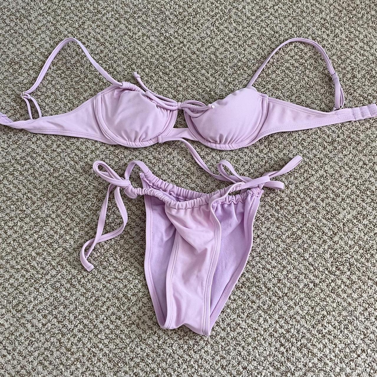 Target Purple Bikini Swimsuit Worn Once Or Twice In Depop