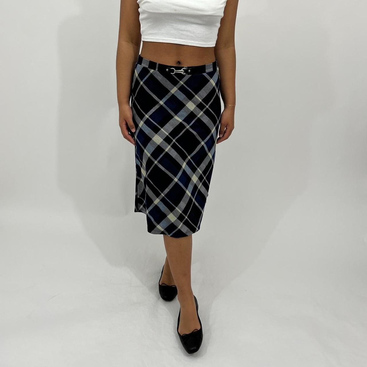 Long plaid skirt quotes hotsell