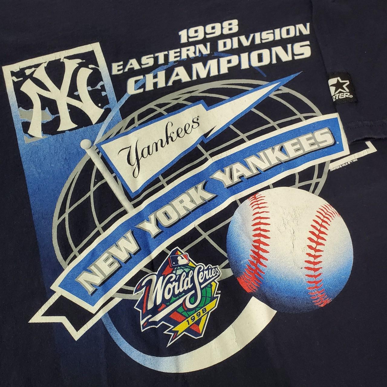 1998 New York Yankees World Series Champions Starter MLB T Shirt