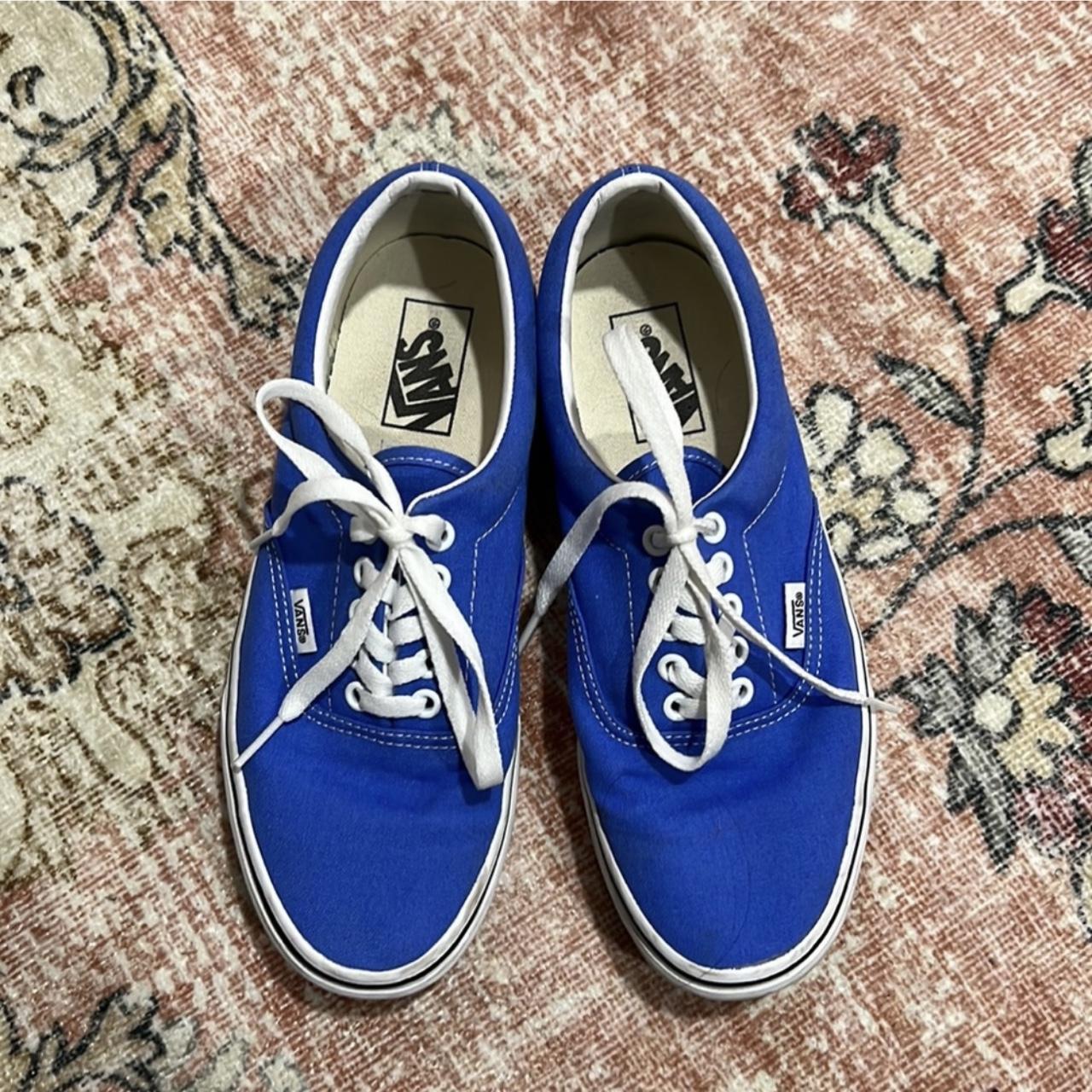 Royal blue 2024 vans authentic