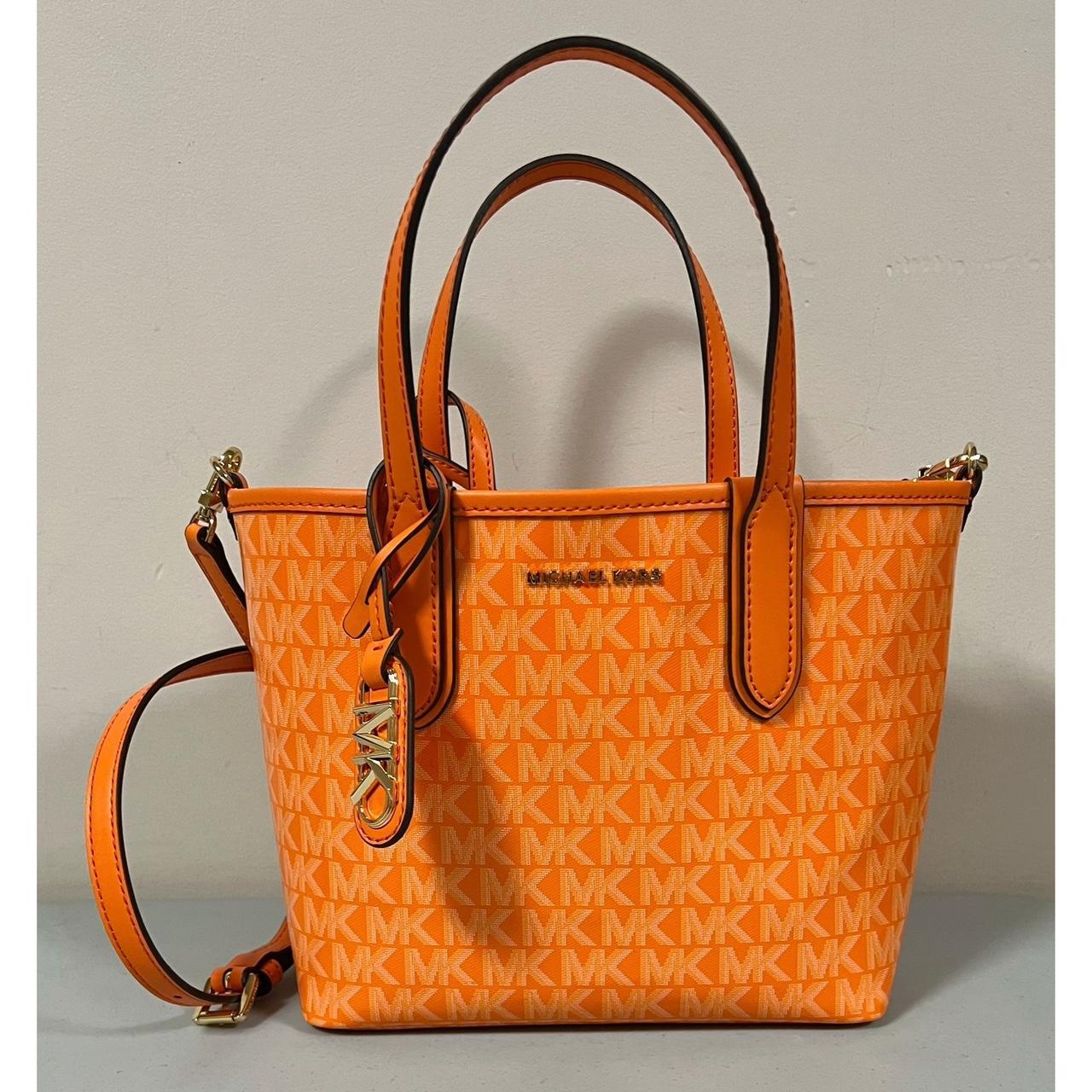 Michael kors orange purse hotsell