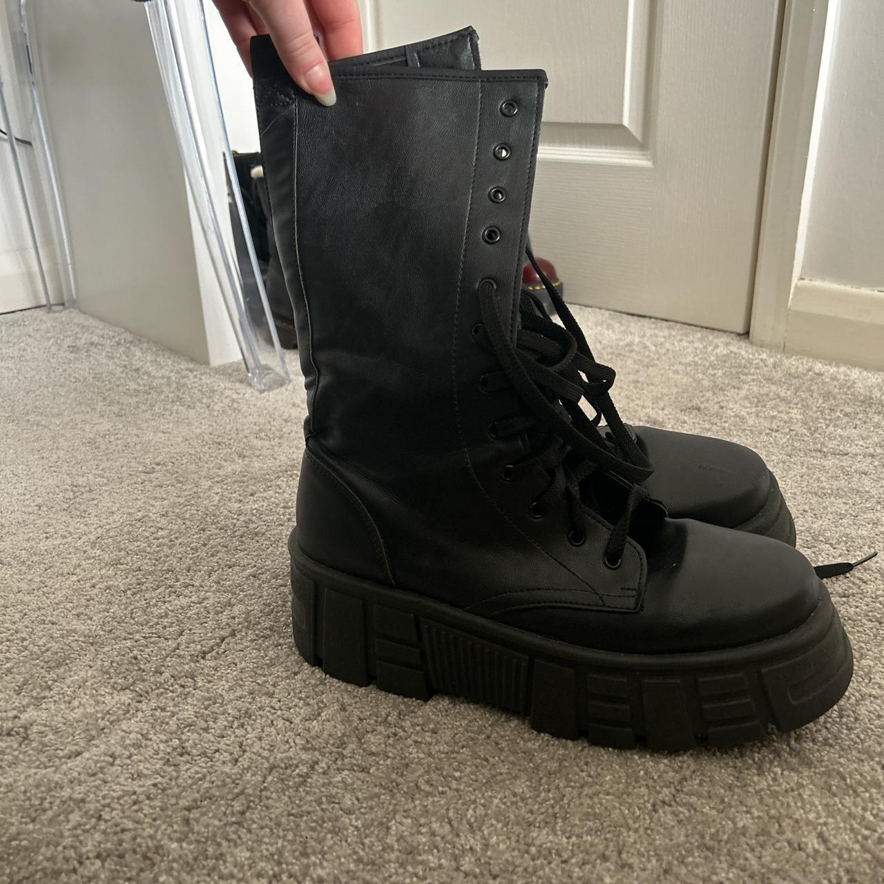 asos boots platform