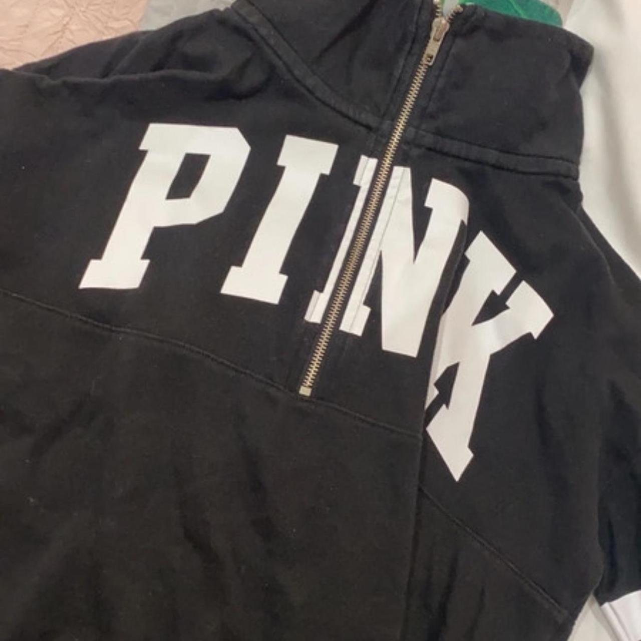 victoria secret 3/4 zip - Depop