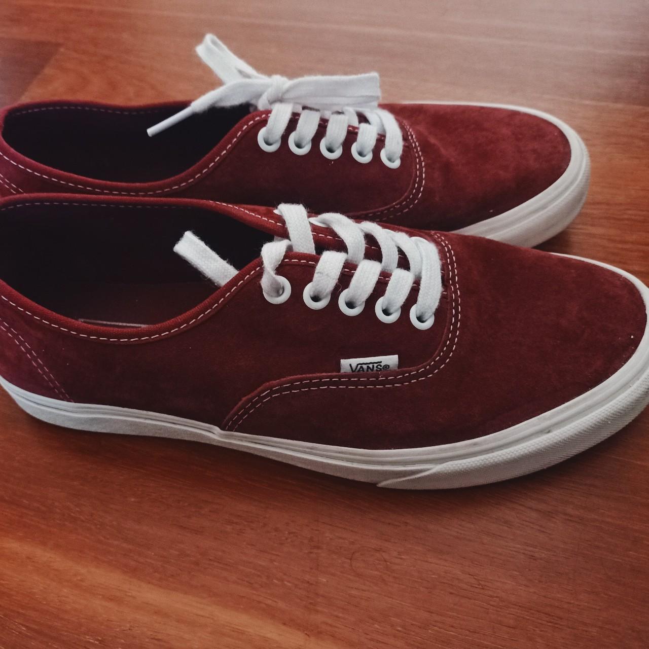 Vans suede authentic sneakers Size US 8.5 mens,... - Depop