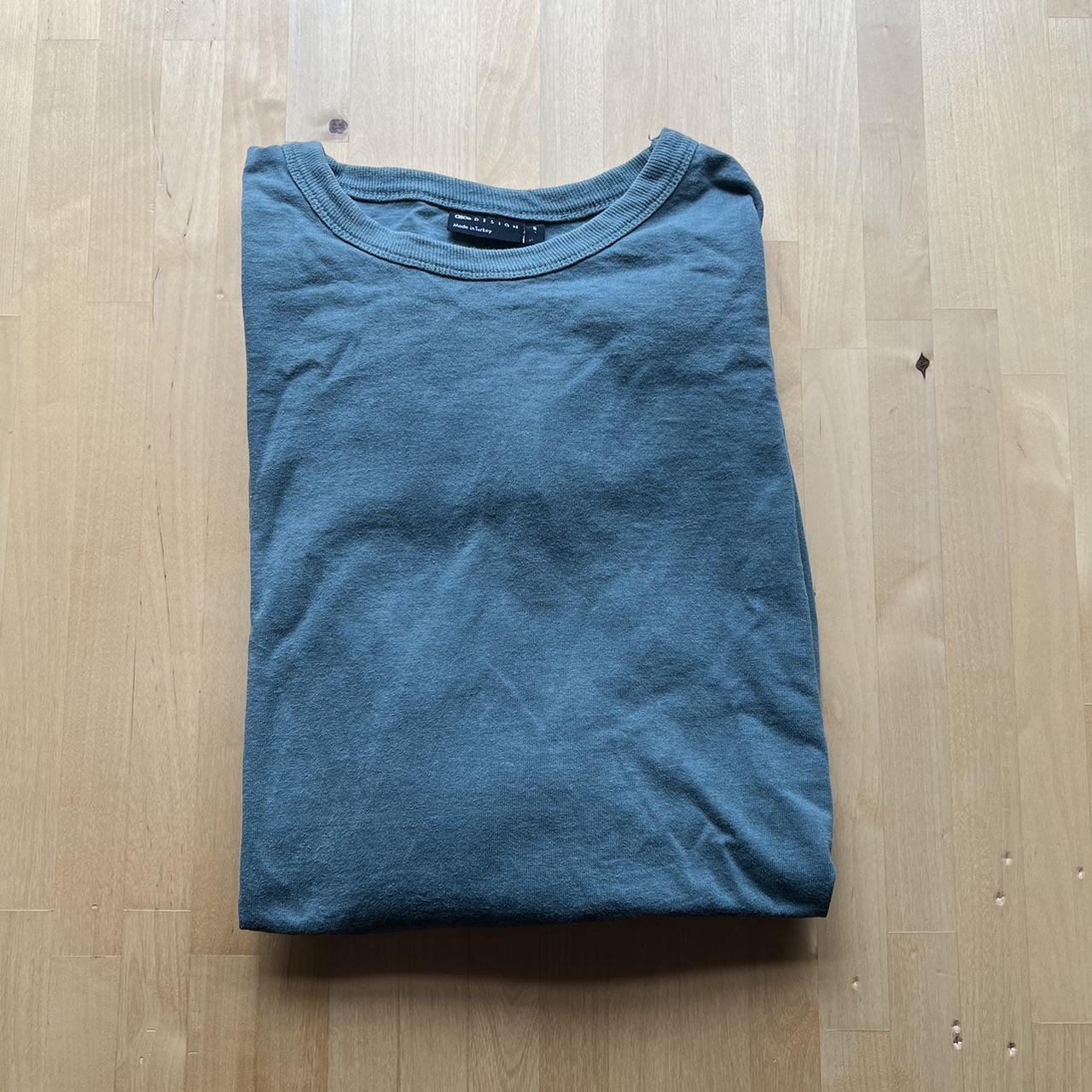 Green Oversized Washed Jumper • Hardly used (No... - Depop