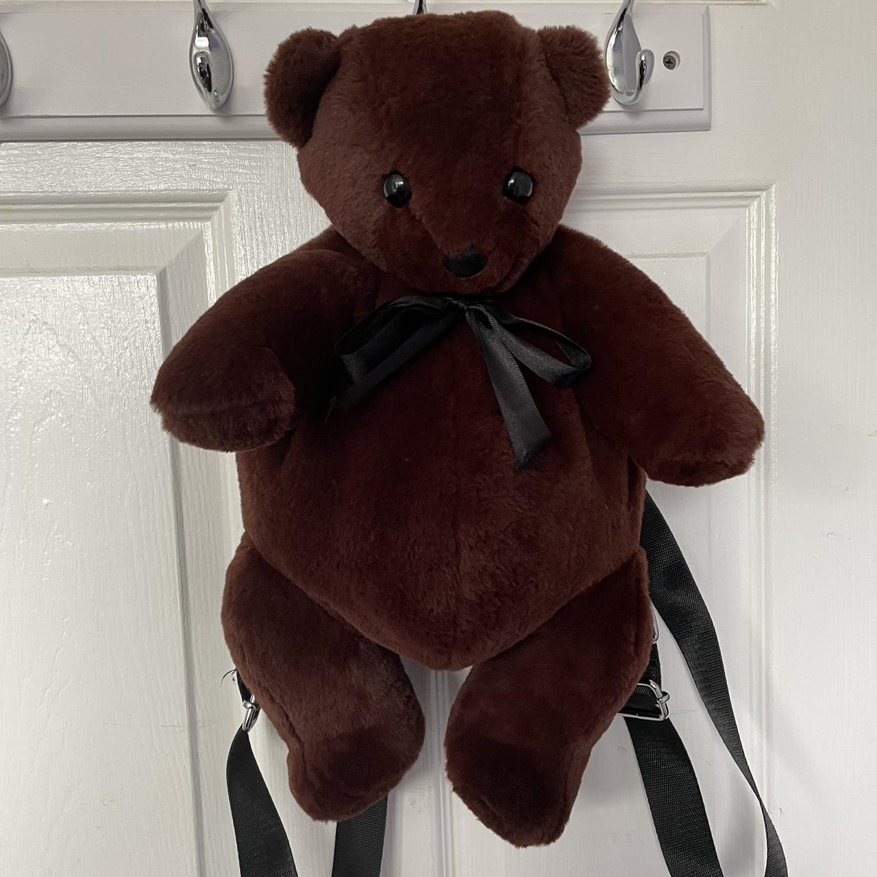 Teddy bear backpack discount 90s