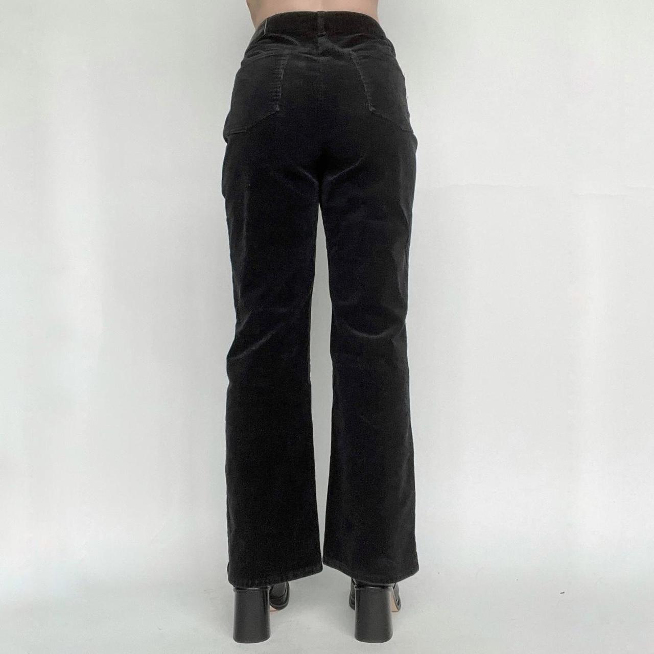 Chaps Women's Black Trousers | Depop