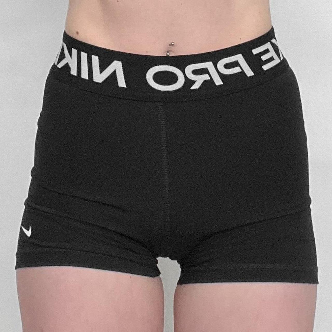 womens black nike spandex