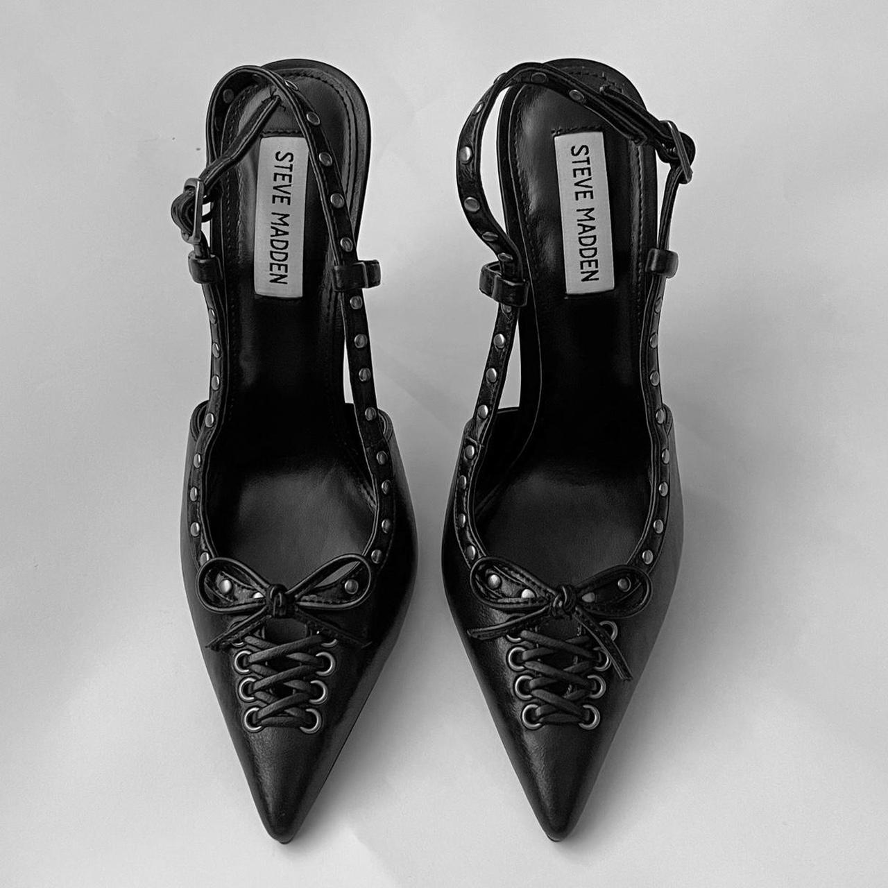 steve madden grunge heels “steven madden” black... Depop