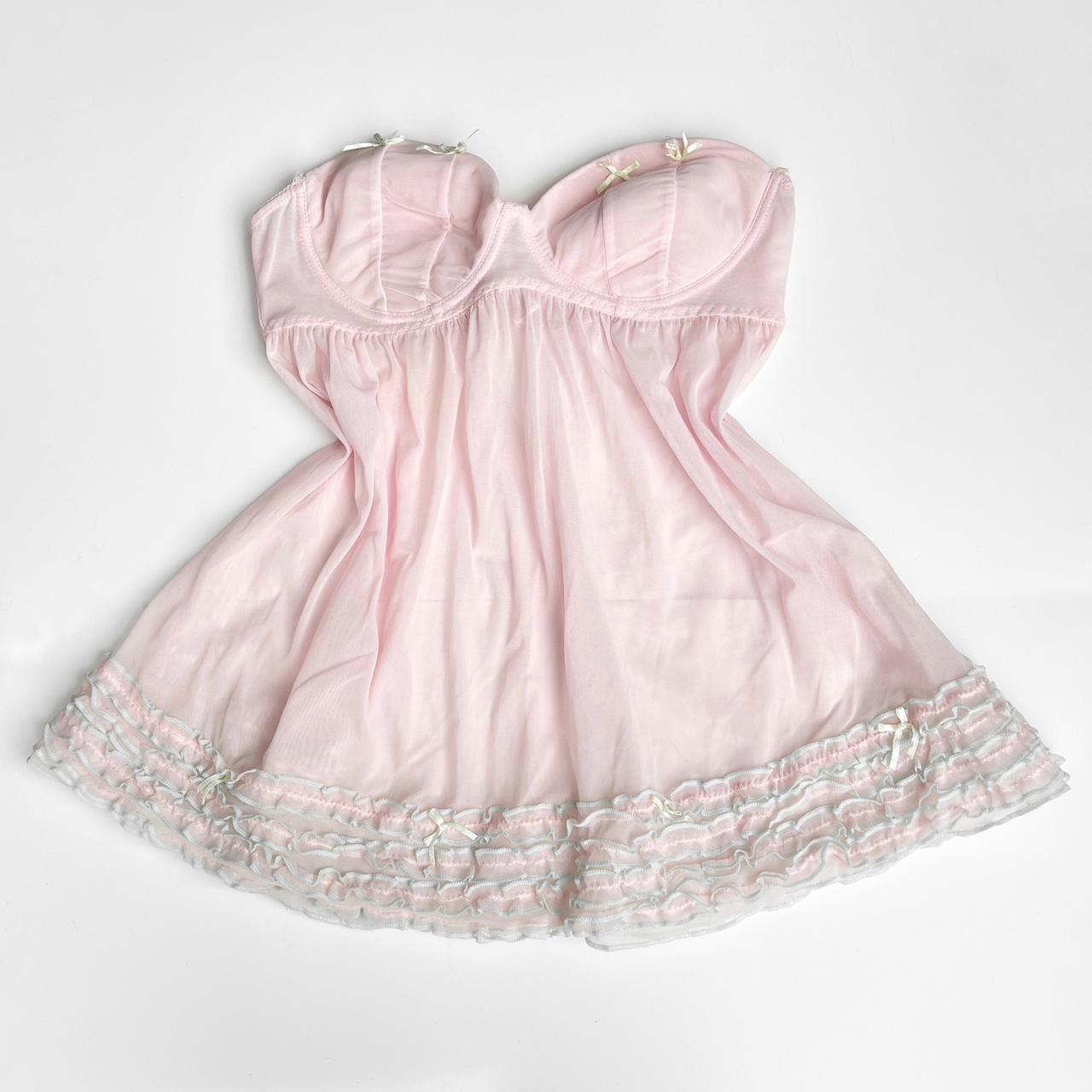 vintage ruffled babydoll top 💋 MESSAGE ME FOR 30%... - Depop