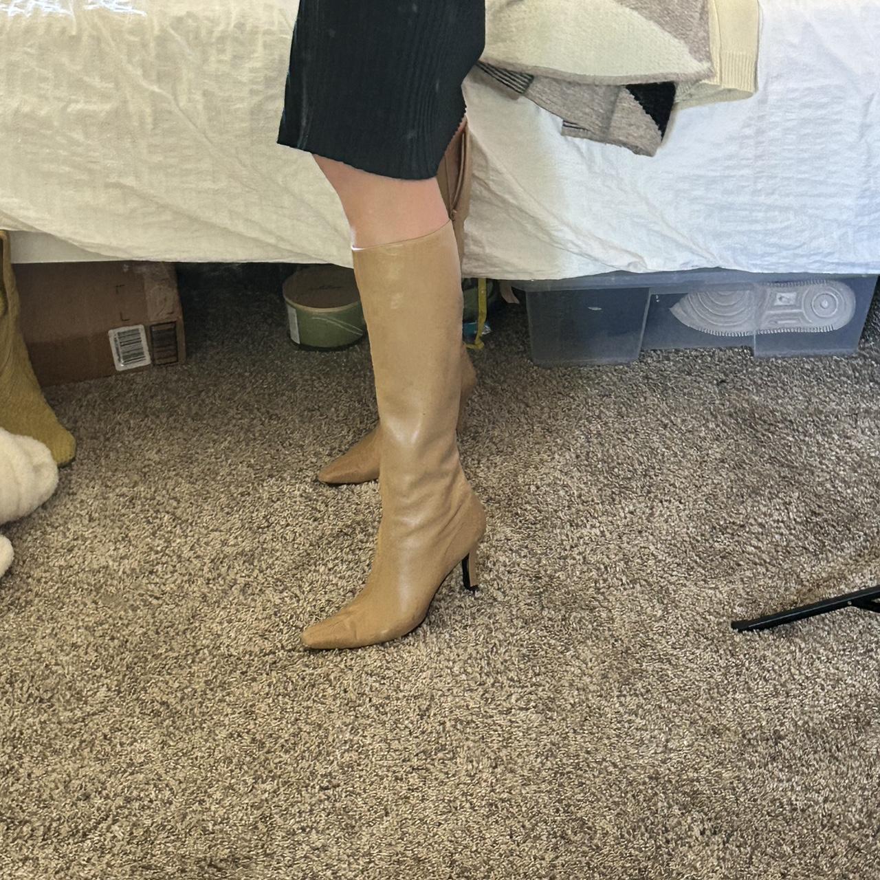 stuart weitzman tan boots