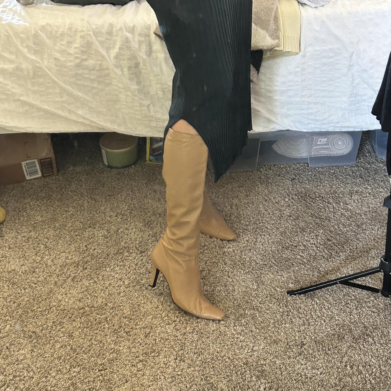 stuart weitzman tan boots
