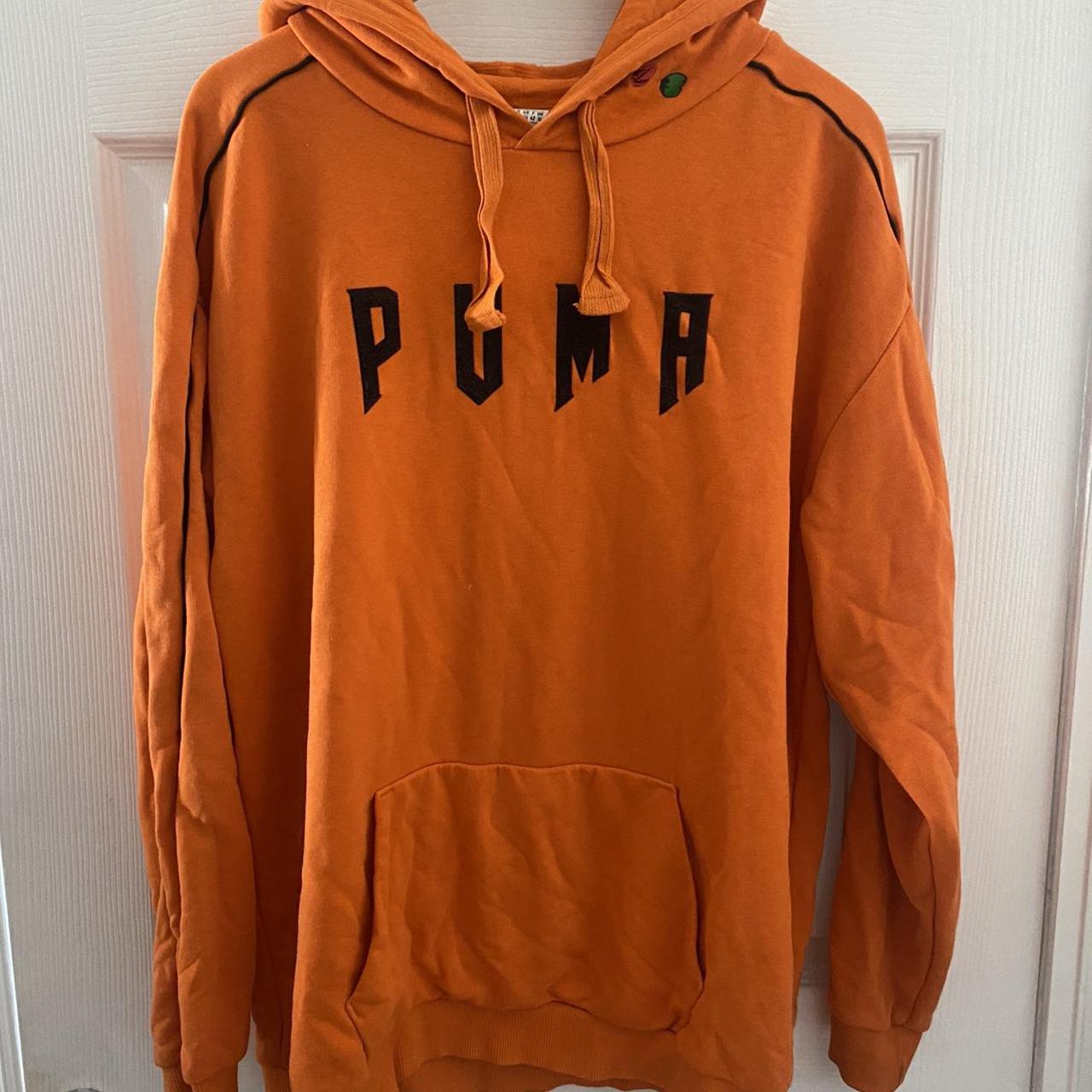 Puma gothic 2025 floral boyfriend hoodie