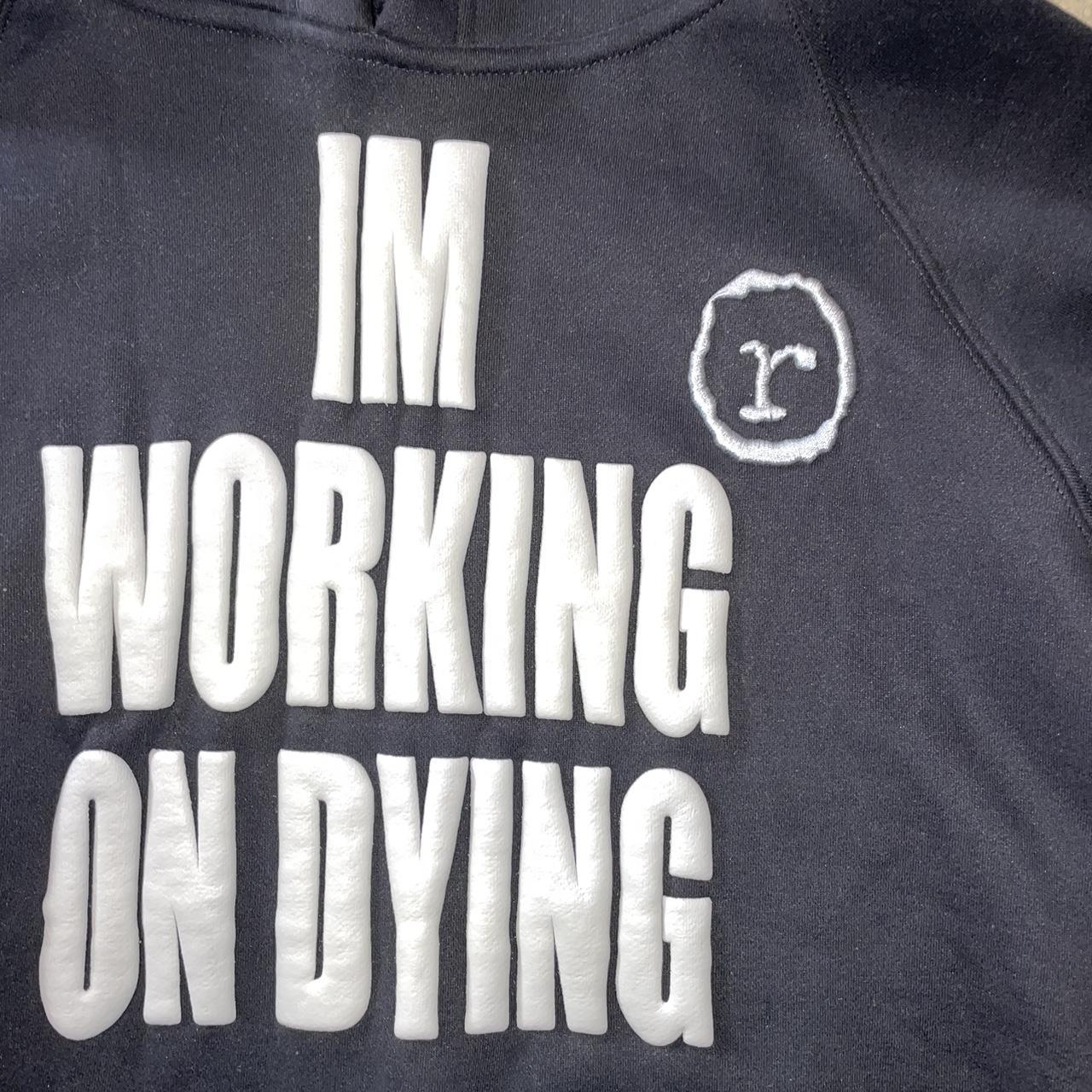 RECKLESS SCHOLARS X WORKING ON DYING* rare piece | Depop
