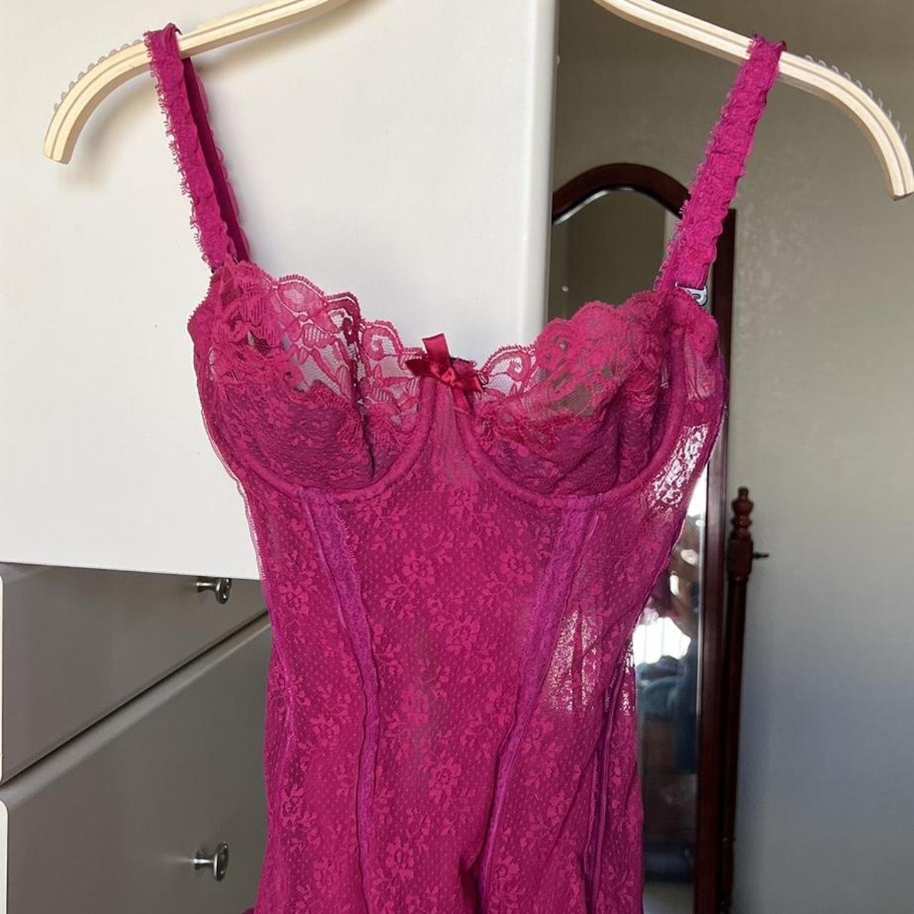 Victoria Secret tight fitting lingerie bodysuit  - Depop