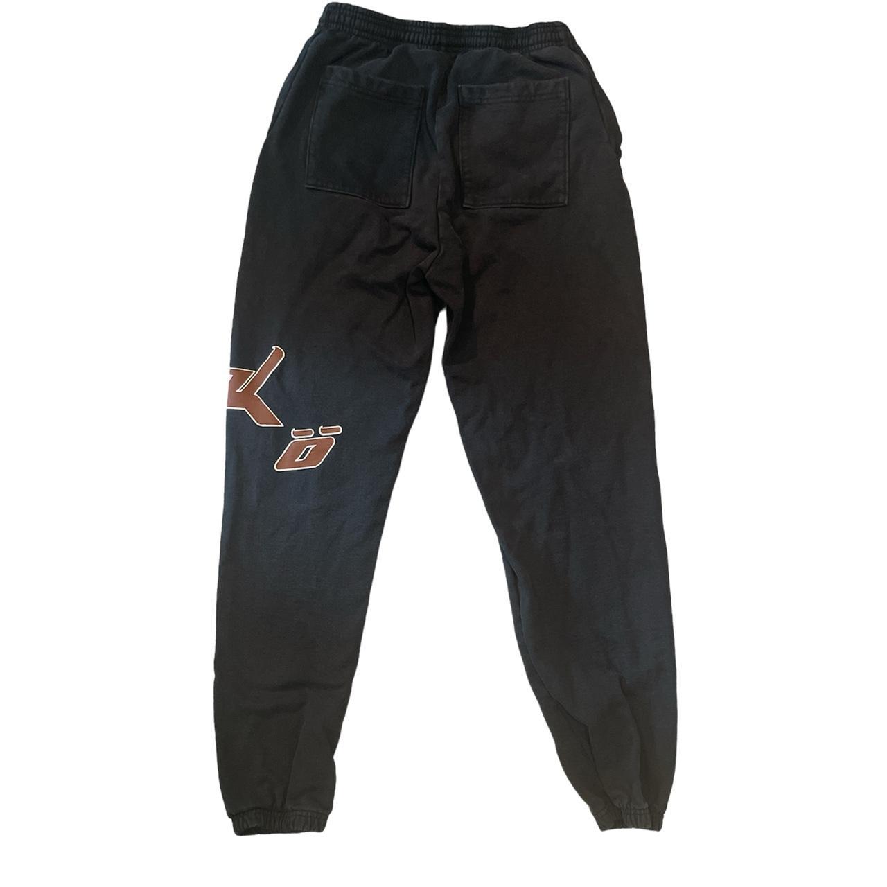 sicko born from pain sweat pants brown &...