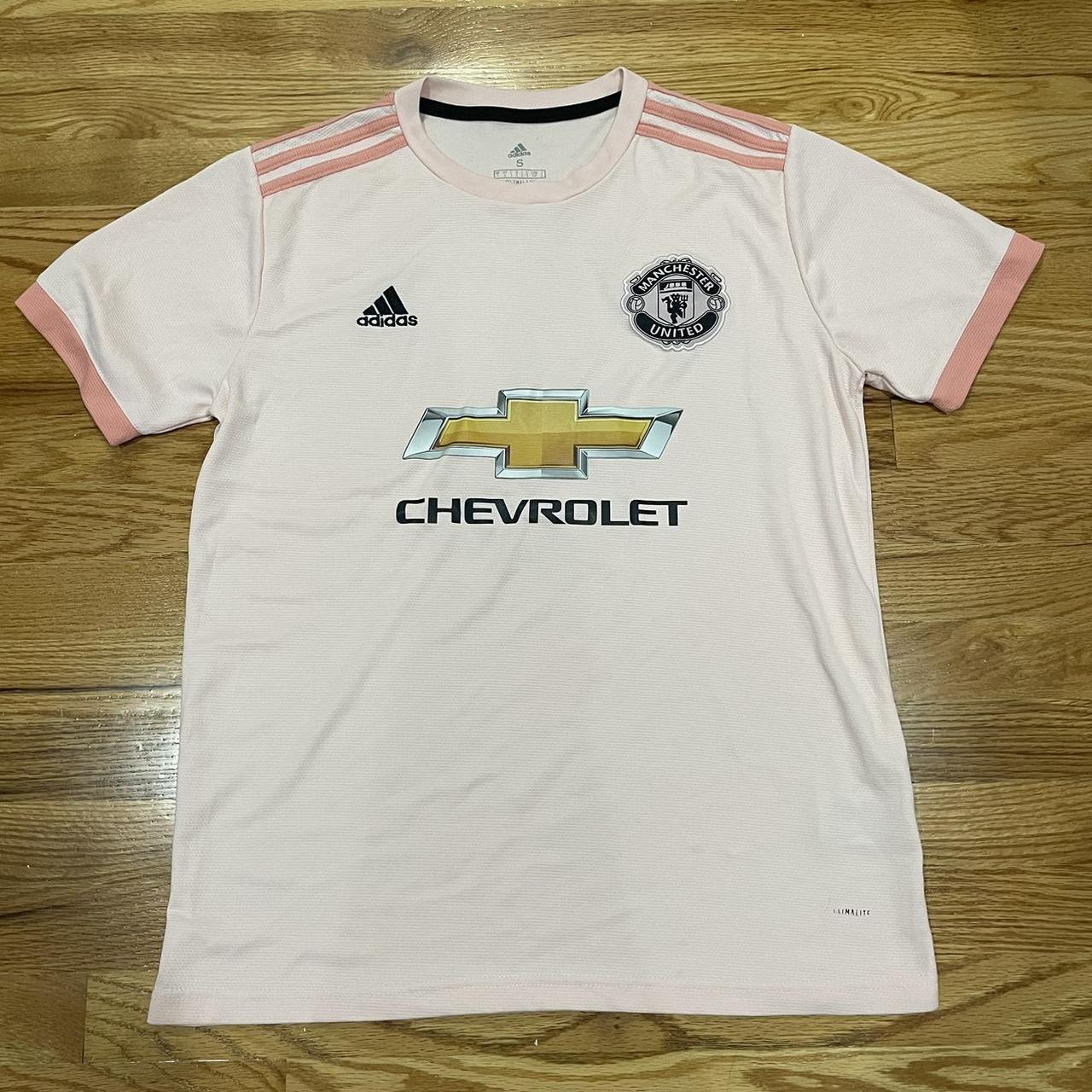 manchester united 2018-19 away kit paul pogba | mens... - Depop