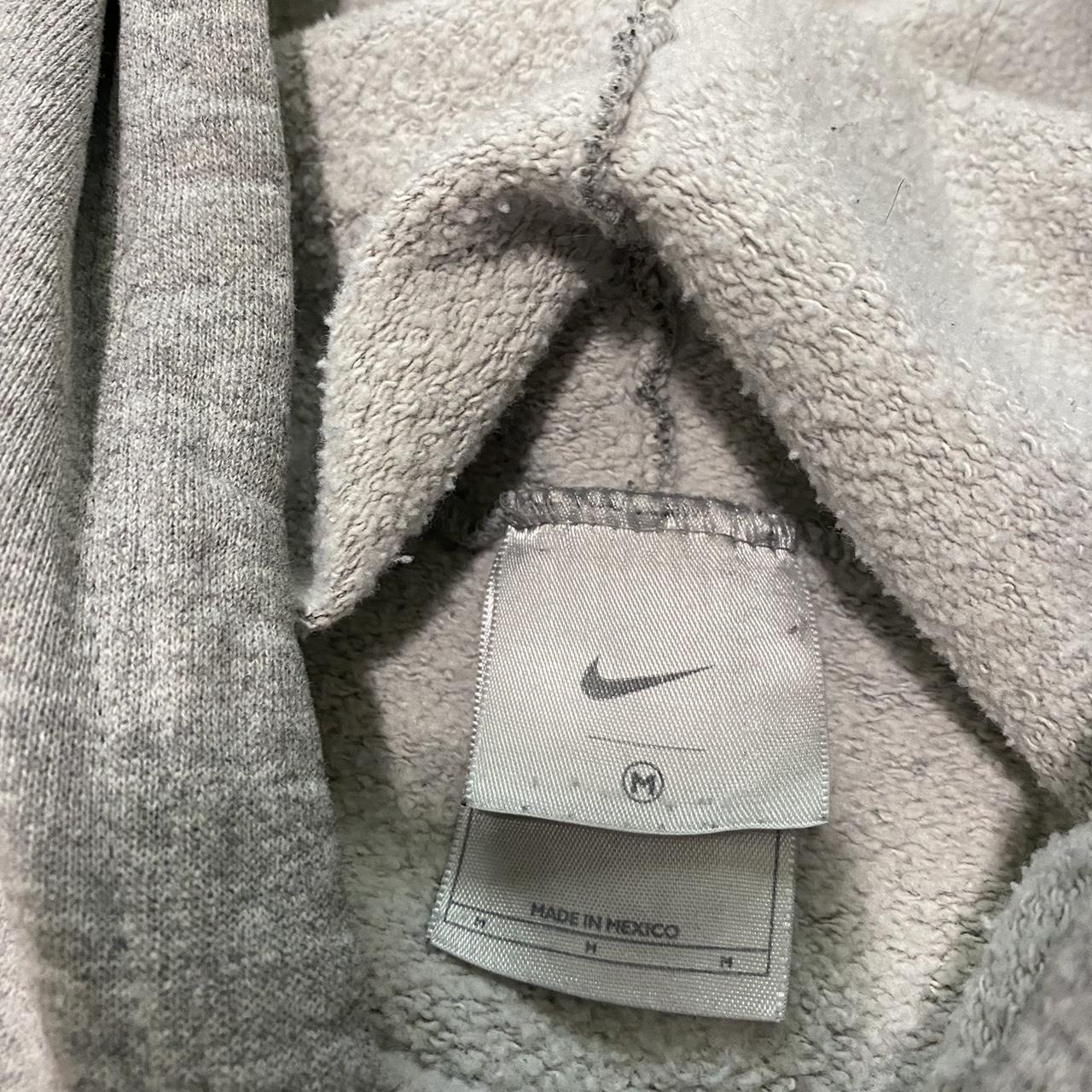 Nike Men's Grey and Black Hoodie | Depop