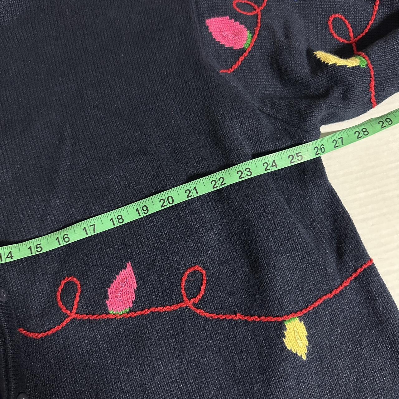 Quacker Factory Women's Sweater - Navy/Multi - 3X… - image 7