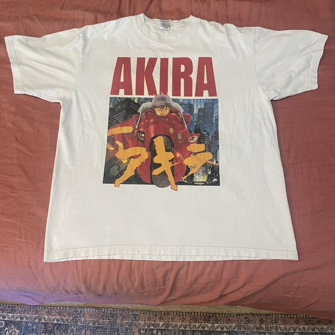 Vintage outlets Akira Anime Tee XL doublesided graphic t-shirt