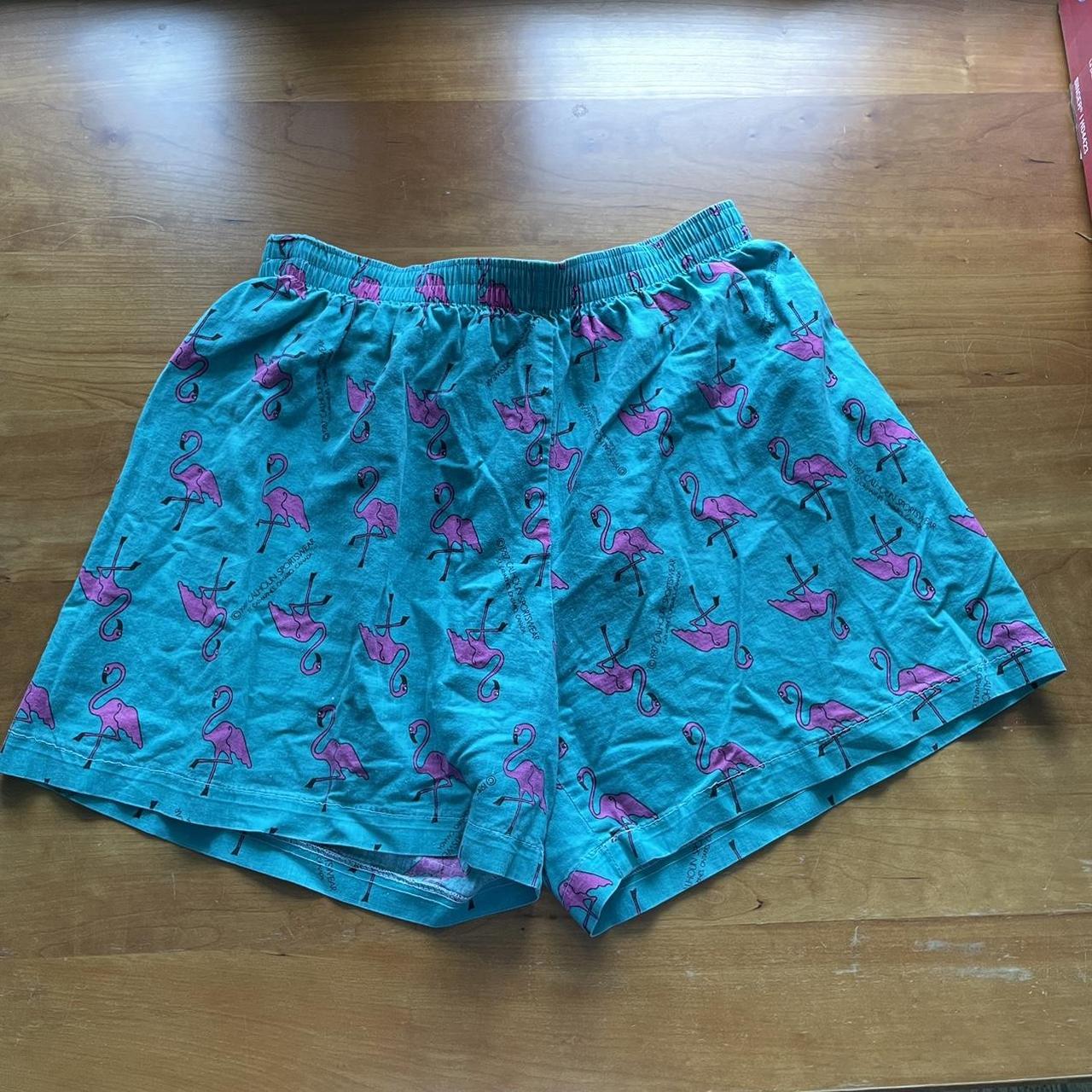 True vintage flamingo shorts - Depop