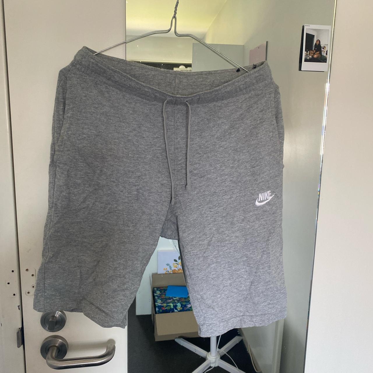 Nike grey basketball shorts women’s, worn well but... Depop