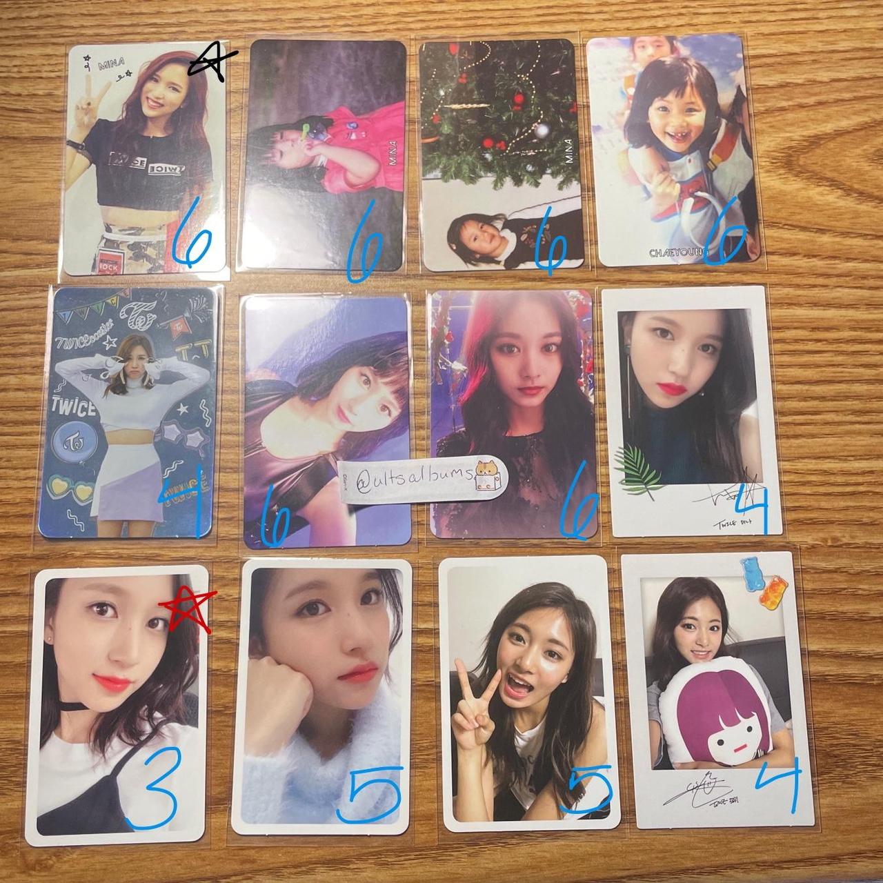 TWICE MISC hotsell PHOTOCARD READ DESCRIPTION