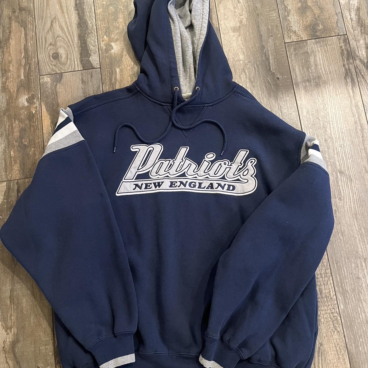 A1 MENS NFL TEAM APPAREL NEW ENGLAND PATRIOTS HOODIE - Depop