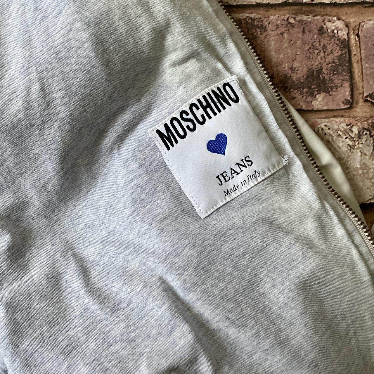 Love Moschino Men's Cream Jacket Depop
