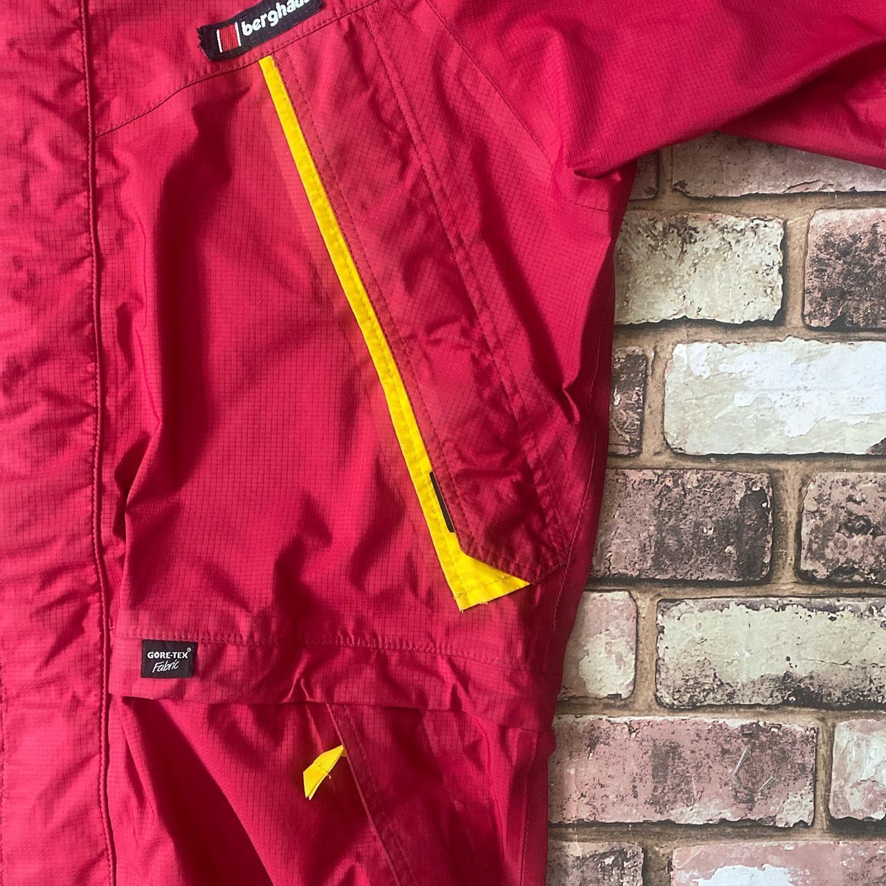 Berghaus Men's Red and Yellow Jacket Depop
