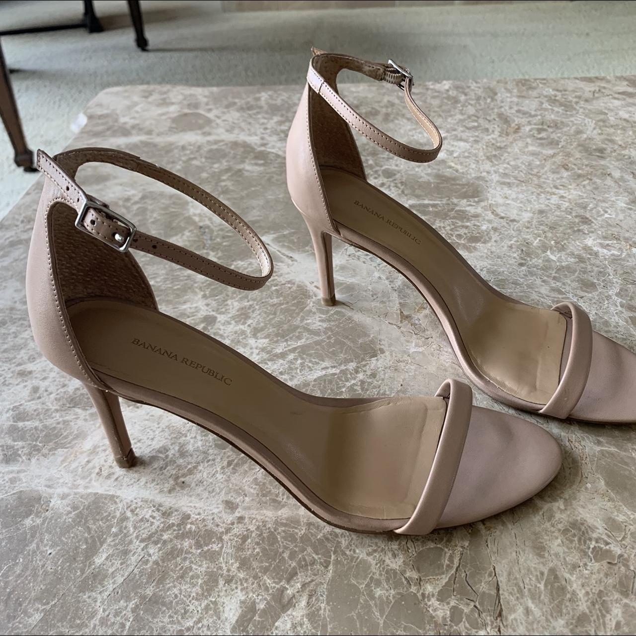 Nude top skinny heels