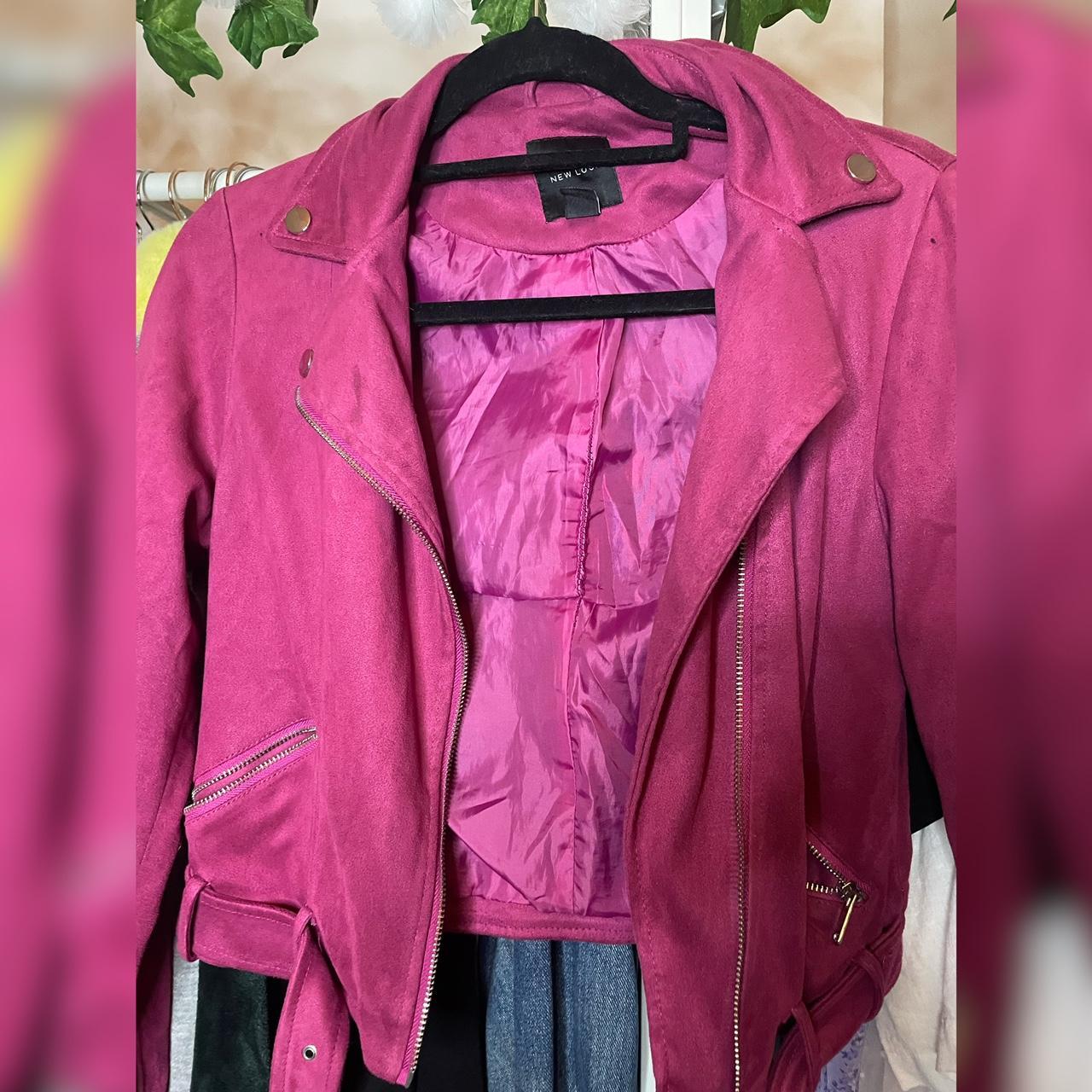 New Look Women's Pink Jacket | Depop