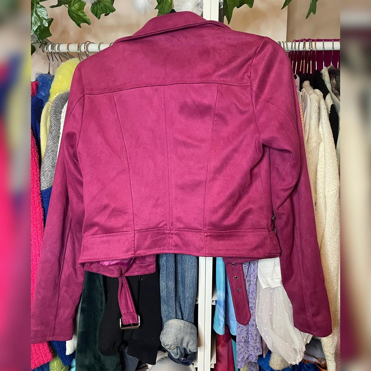 New Look Women's Pink Jacket Depop