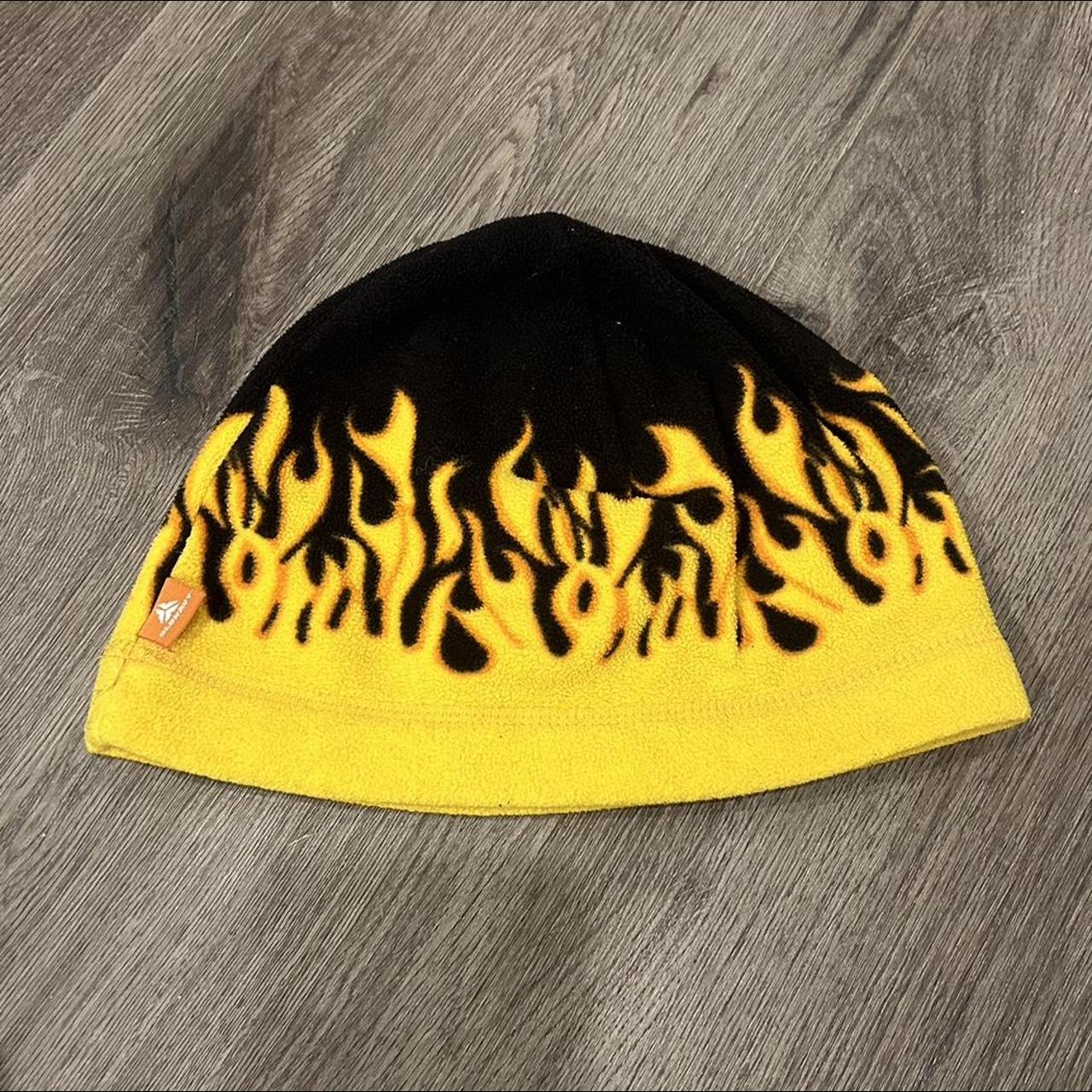 Old Navy flame fleece skullcap. No flaws. Depop