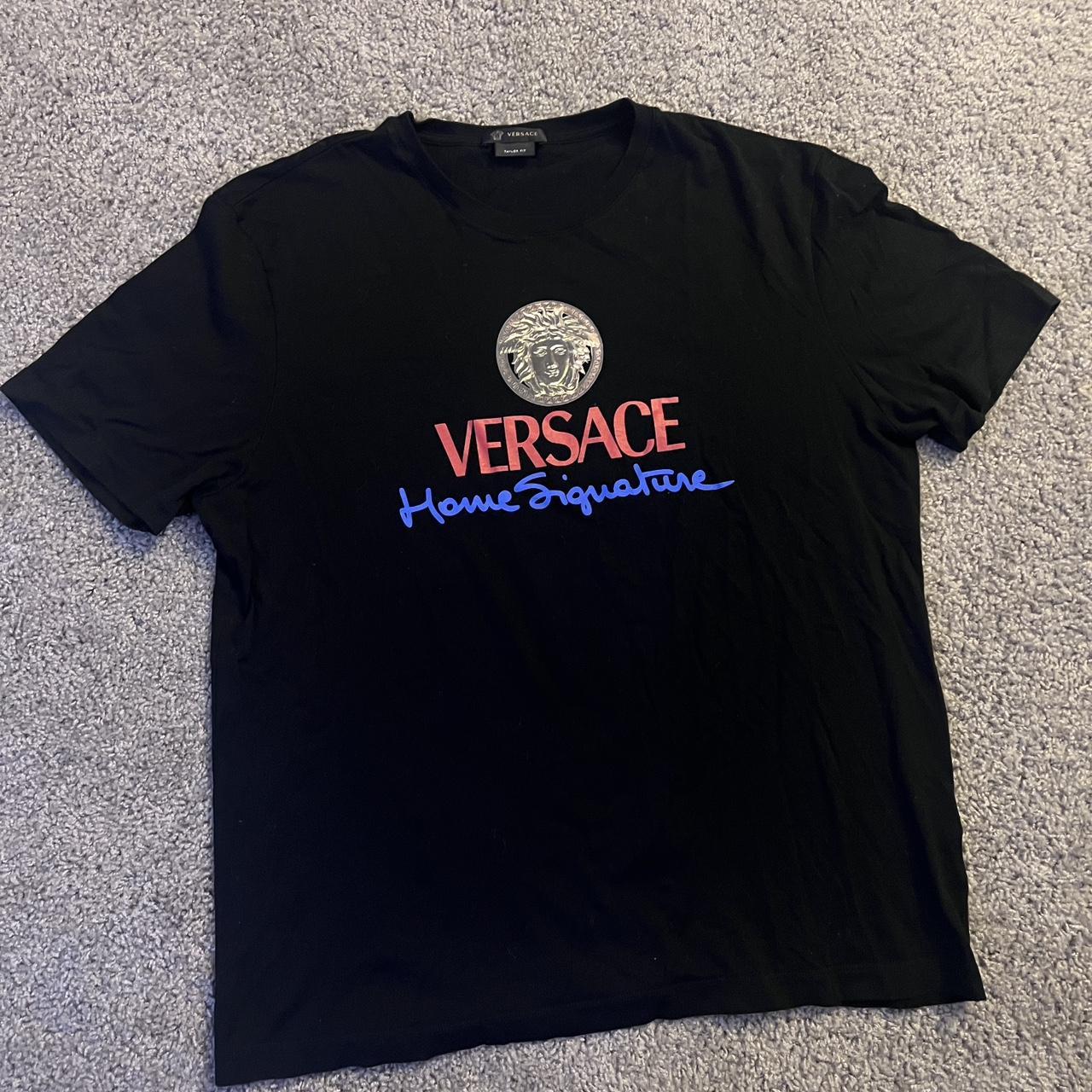 T shirt versace clearance homme