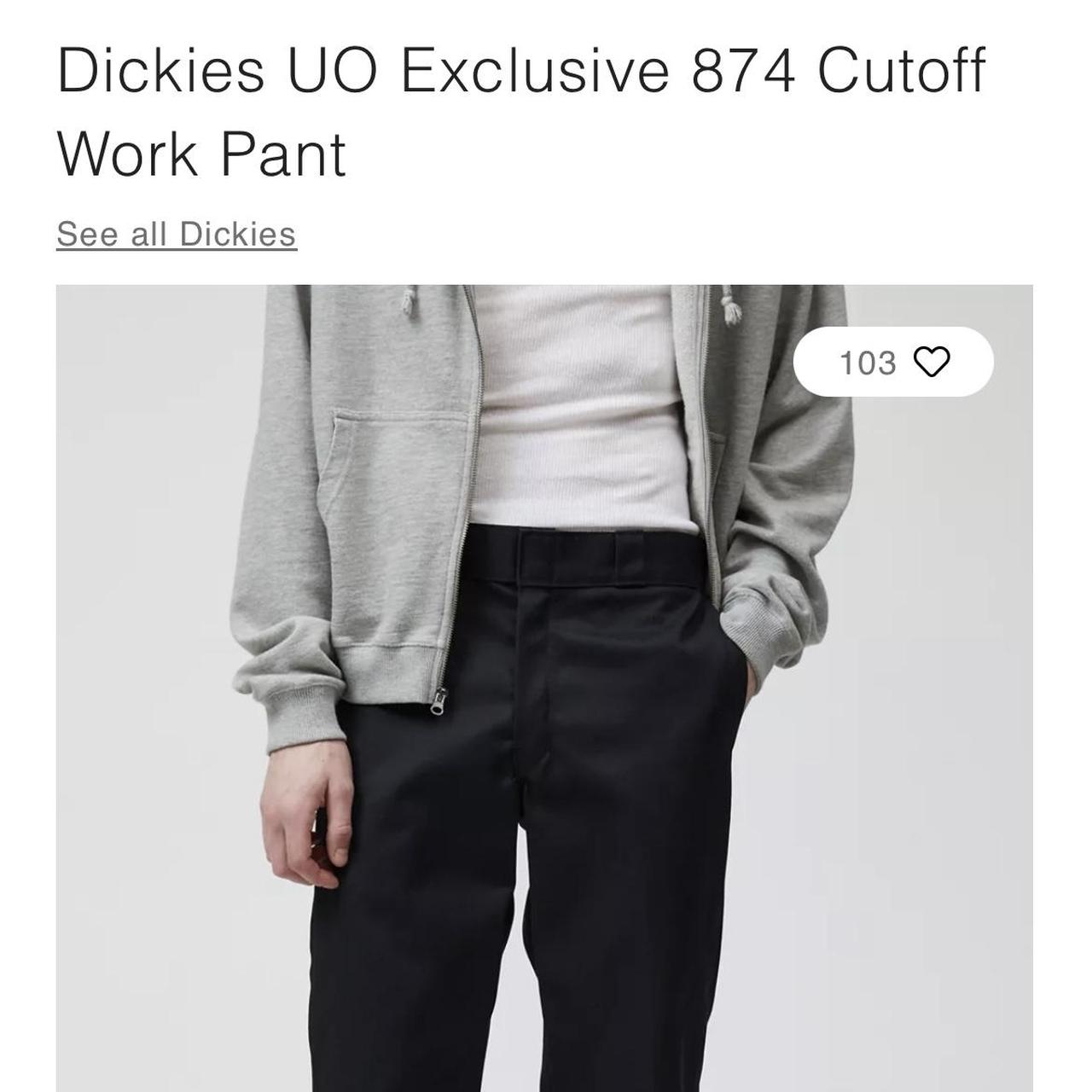 Dickies UO Exclusive 874 Cutoff Work Pant