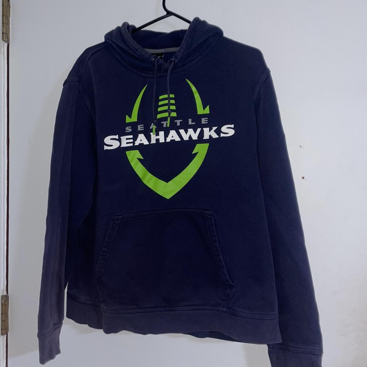 Nike Seahawks Hoodie Sweatshirt Adult Small Mens - Depop