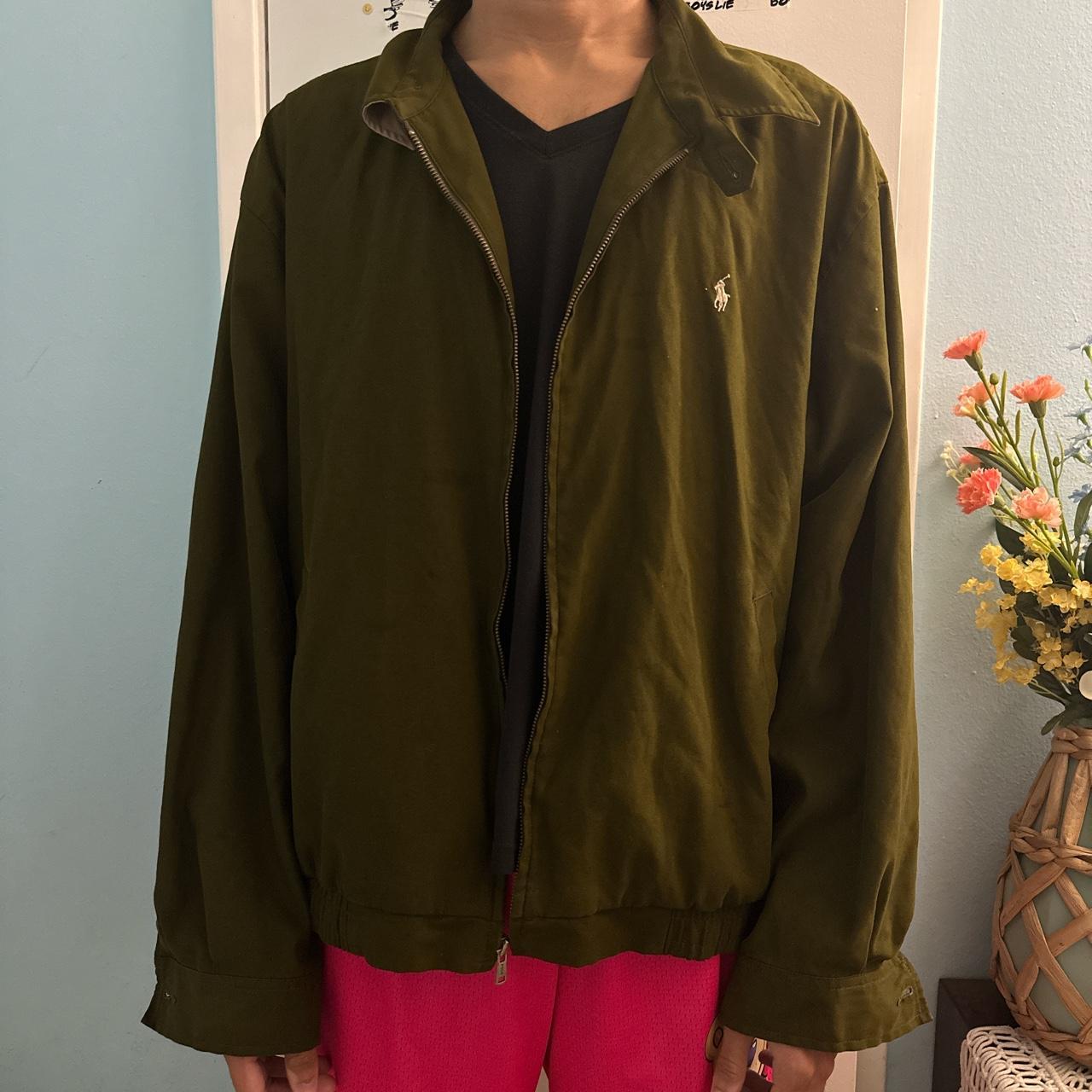 Ralph Lauren Women's Green Jacket | Depop